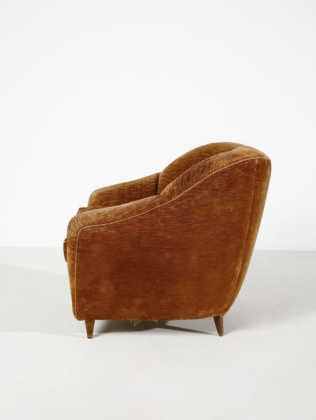 PONTI GIO (1891 - 1979) : Coppia di poltrone per Casa & Giardino, Milano  - Asta DESIGN E ARTI DECORATIVE DEL NOVECENTO - Associazione Nazionale - Case d'Asta italiane