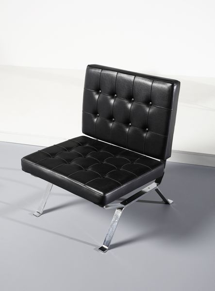 RINALDI GASTONE (1920 - 2006) : Coppia di poltrone mod. Dione per Rima, Italia  - Asta DESIGN E ARTI DECORATIVE DEL NOVECENTO - Associazione Nazionale - Case d'Asta italiane