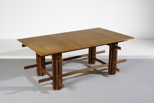 RIVADOSSI GIUSEPPE (n. 1935) : Tavolo  - Asta DESIGN E ARTI DECORATIVE DEL NOVECENTO - Associazione Nazionale - Case d'Asta italiane