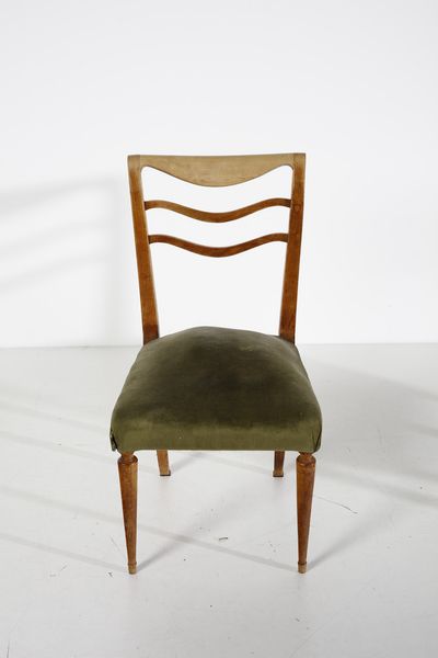 MOBILI D'ARTE SCREMIN : Sei sedie, Belluno  - Asta DESIGN E ARTI DECORATIVE DEL NOVECENTO - Associazione Nazionale - Case d'Asta italiane