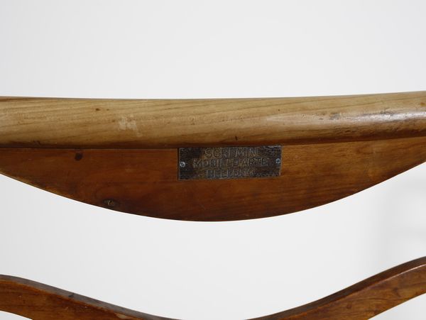 MOBILI D'ARTE SCREMIN : Sei sedie, Belluno  - Asta DESIGN E ARTI DECORATIVE DEL NOVECENTO - Associazione Nazionale - Case d'Asta italiane