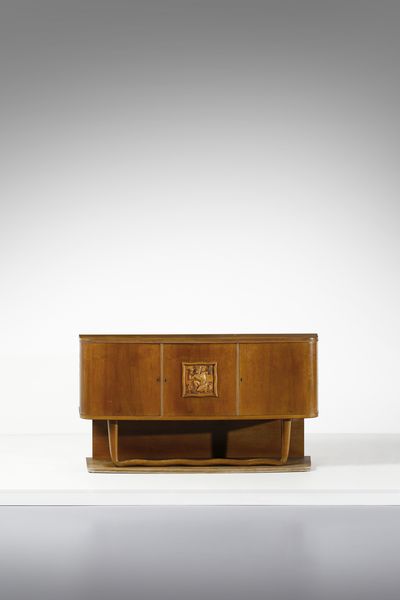 AMLETO SARTORI (1915-1962) & MOBILIFICIO F.LLI SCREMIN : Buffet  - Asta DESIGN E ARTI DECORATIVE DEL NOVECENTO - Associazione Nazionale - Case d'Asta italiane