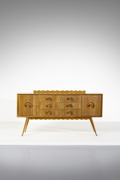 ALBERTINI GIANNI (1902 - 1978) : attribuito. Controbuffet  - Asta DESIGN E ARTI DECORATIVE DEL NOVECENTO - Associazione Nazionale - Case d'Asta italiane