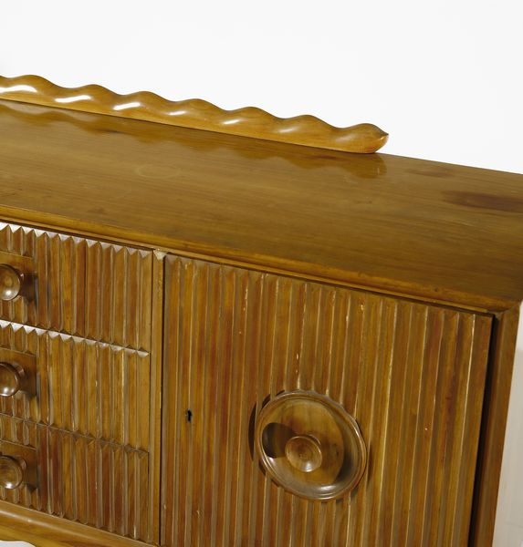 ALBERTINI GIANNI (1902 - 1978) : attribuito. Controbuffet  - Asta DESIGN E ARTI DECORATIVE DEL NOVECENTO - Associazione Nazionale - Case d'Asta italiane