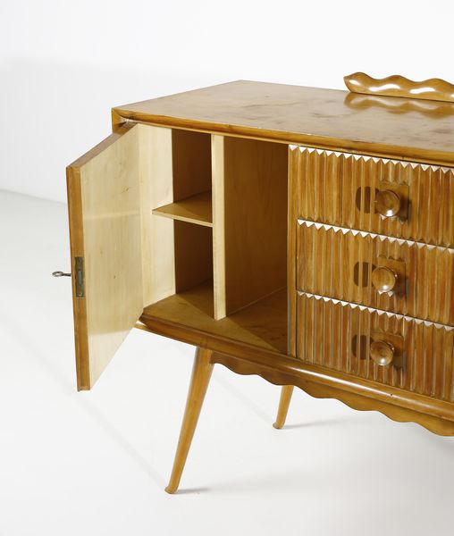 ALBERTINI GIANNI (1902 - 1978) : attribuito. Controbuffet  - Asta DESIGN E ARTI DECORATIVE DEL NOVECENTO - Associazione Nazionale - Case d'Asta italiane