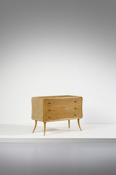 ALBERTINI GIANNI (1902 - 1978) : attribuito. Cassettiera  - Asta DESIGN E ARTI DECORATIVE DEL NOVECENTO - Associazione Nazionale - Case d'Asta italiane