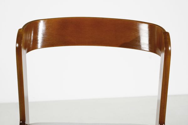 RIZZO WILLY (1928 - 2013) : Sei sedie per Mario Sabot  - Asta DESIGN E ARTI DECORATIVE DEL NOVECENTO - Associazione Nazionale - Case d'Asta italiane