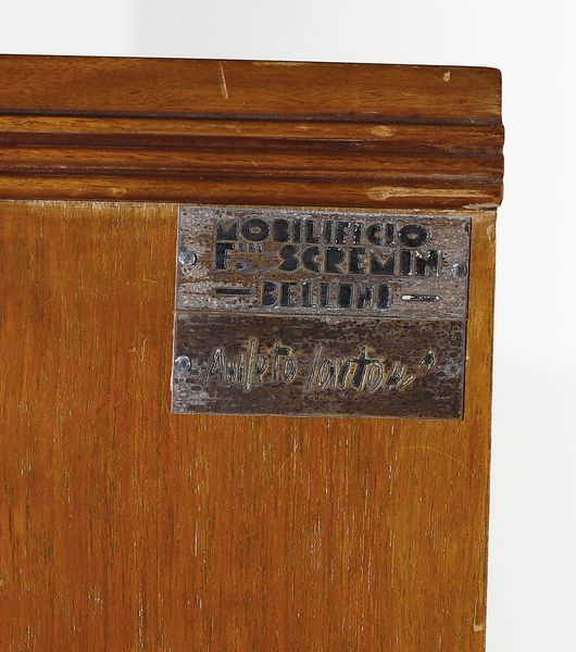 AMLETO SARTORI (1915-1962) & MOBILIFICIO F.LLI SCREMIN : Buffet  - Asta DESIGN E ARTI DECORATIVE DEL NOVECENTO - Associazione Nazionale - Case d'Asta italiane