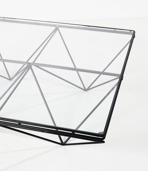 PIVA PAOLO (1950 - 2017) : nello stile di. Tavolo da salotto ispirato al mod. Alanda  - Asta DESIGN E ARTI DECORATIVE DEL NOVECENTO - Associazione Nazionale - Case d'Asta italiane