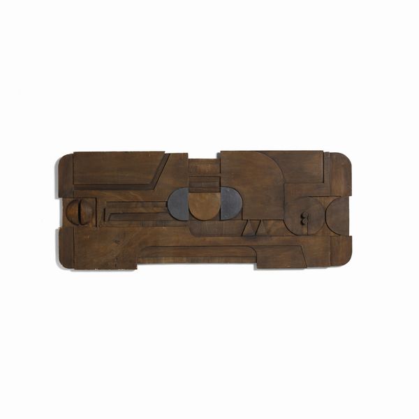 CECCARELLI NERONE (1937 - 1996) : Senza titolo Bassorilievo  - Asta DESIGN E ARTI DECORATIVE DEL NOVECENTO - Associazione Nazionale - Case d'Asta italiane