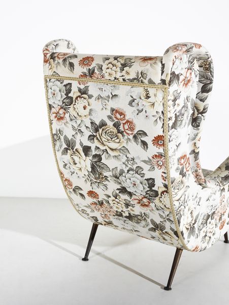 MANIFATTURA ITALIANA : Coppia di poltrone  - Asta DESIGN E ARTI DECORATIVE DEL NOVECENTO - Associazione Nazionale - Case d'Asta italiane