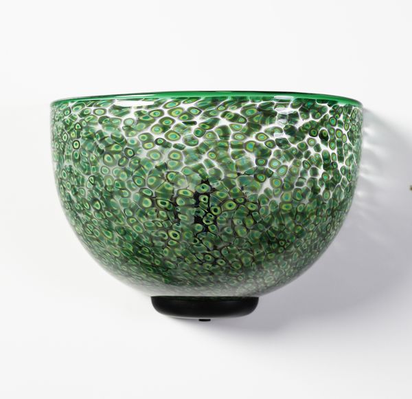 AULENTI GAE (1927 - 2012) : Cinque lampade da parete della serie Neverrino per Vistosi, Murano  - Asta DESIGN E ARTI DECORATIVE DEL NOVECENTO - Associazione Nazionale - Case d'Asta italiane