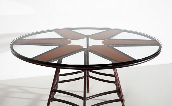 MANIFATTURA ITALIANA : Tavolo  - Asta DESIGN E ARTI DECORATIVE DEL NOVECENTO - Associazione Nazionale - Case d'Asta italiane