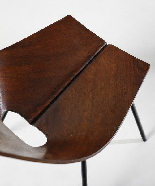 SOCIETA' COMPENSATI CURVI : Coppia di sedie  - Asta DESIGN E ARTI DECORATIVE DEL NOVECENTO - Associazione Nazionale - Case d'Asta italiane