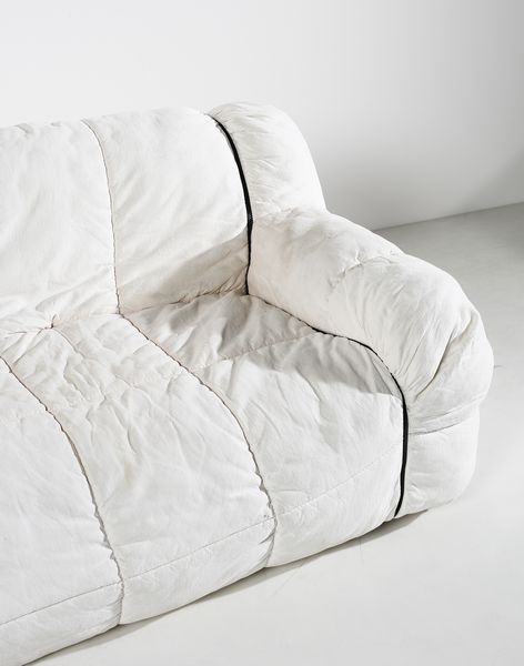 CINI BOERI (1924-2020) & LAURA GRIZIOTTI (n. 1942) : Divano della serie Strips per Arflex, Milano  - Asta DESIGN E ARTI DECORATIVE DEL NOVECENTO - Associazione Nazionale - Case d'Asta italiane