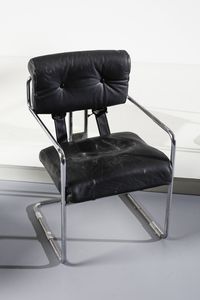 FALESCHINI GUIDO : Quattro poltroncine mod. Tucroma per Mariani, Italia  - Asta DESIGN E ARTI DECORATIVE DEL NOVECENTO - Associazione Nazionale - Case d'Asta italiane