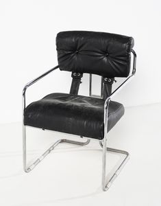 FALESCHINI GUIDO : Quattro poltroncine mod. Tucroma per Mariani, Italia  - Asta DESIGN E ARTI DECORATIVE DEL NOVECENTO - Associazione Nazionale - Case d'Asta italiane