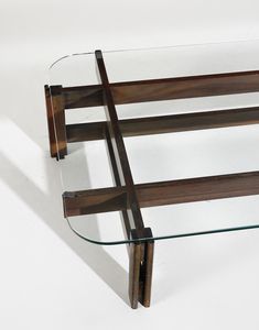 PARISI ICO (1916 - 1996) : Tavolo da salotto mod. 751 per Cassina, Meda  - Asta DESIGN E ARTI DECORATIVE DEL NOVECENTO - Associazione Nazionale - Case d'Asta italiane