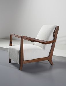 PONTI GIO (1891 - 1979) : attribuito. Coppia di poltrone  - Asta DESIGN E ARTI DECORATIVE DEL NOVECENTO - Associazione Nazionale - Case d'Asta italiane