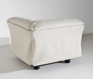 MAGISTRETTI VICO (1920 - 2006) : Divano modulare mod. Fiandra per Cassina, Meda (5 pezzi)  - Asta DESIGN E ARTI DECORATIVE DEL NOVECENTO - Associazione Nazionale - Case d'Asta italiane