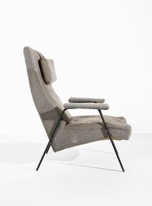 ROBIN DAY  (1915 - 2010) : attribuito. Coppia di poltrone simili al mod. Reclining chair  - Asta DESIGN E ARTI DECORATIVE DEL NOVECENTO - Associazione Nazionale - Case d'Asta italiane