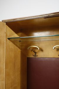 MOBILI D'ARTE SCREMIN : Armadio-guardaroba da ingresso  - Asta DESIGN E ARTI DECORATIVE DEL NOVECENTO - Associazione Nazionale - Case d'Asta italiane