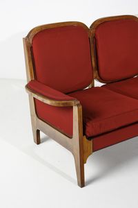 MANIFATTURA ITALIANA : Divano a tre posti  - Asta DESIGN E ARTI DECORATIVE DEL NOVECENTO - Associazione Nazionale - Case d'Asta italiane