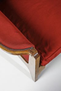 MANIFATTURA ITALIANA : Divano a tre posti  - Asta DESIGN E ARTI DECORATIVE DEL NOVECENTO - Associazione Nazionale - Case d'Asta italiane