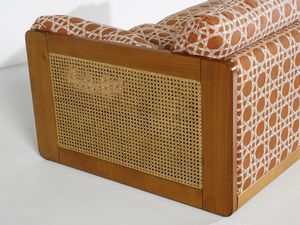 MANIFATTURA ITALIANA : Divano a tre posti  - Asta DESIGN E ARTI DECORATIVE DEL NOVECENTO - Associazione Nazionale - Case d'Asta italiane