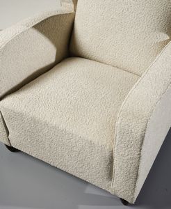 BEGA MELCHIORRE (1898 - 1976) : attribuito. Coppia di poltrone bergre  - Asta DESIGN E ARTI DECORATIVE DEL NOVECENTO - Associazione Nazionale - Case d'Asta italiane