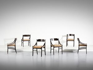 PARISI ICO (1916 - 1996) - nello stile di. Sei sedie