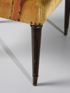 BORSANI OSVALDO (1911 - 1985) : attribuito. Coppia di poltroncine  - Asta DESIGN E ARTI DECORATIVE DEL NOVECENTO - Associazione Nazionale - Case d'Asta italiane