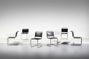 BREUER MARCEL LAJOS (1902 - 1981) - Sei sedie mod. B33