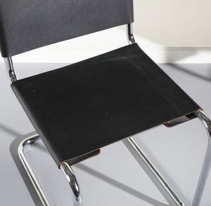 BREUER MARCEL LAJOS (1902 - 1981) : Sei sedie mod. B33  - Asta DESIGN E ARTI DECORATIVE DEL NOVECENTO - Associazione Nazionale - Case d'Asta italiane