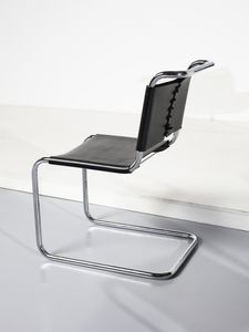 BREUER MARCEL LAJOS (1902 - 1981) : Sei sedie mod. B33  - Asta DESIGN E ARTI DECORATIVE DEL NOVECENTO - Associazione Nazionale - Case d'Asta italiane