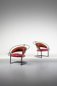 CINZIA RUGGERI (1945) & FRANCESCO SORO (1942) - Coppia di poltrone mod. Megathon per Driade, Italia