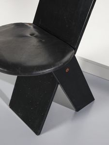 ZANUSO MARCO (1916 - 2001) : Cinque sedie mod. SD57 per Poggi, Pavia  - Asta DESIGN E ARTI DECORATIVE DEL NOVECENTO - Associazione Nazionale - Case d'Asta italiane