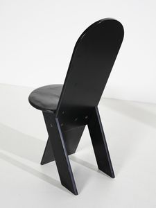 ZANUSO MARCO (1916 - 2001) : Cinque sedie mod. SD57 per Poggi, Pavia  - Asta DESIGN E ARTI DECORATIVE DEL NOVECENTO - Associazione Nazionale - Case d'Asta italiane