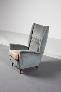 PONTI GIO (1891 - 1979) : attribuito. Coppia di poltrone  - Asta DESIGN E ARTI DECORATIVE DEL NOVECENTO - Associazione Nazionale - Case d'Asta italiane