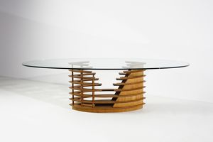 MANIFATTURA ITALIANA : Tavolo  - Asta DESIGN E ARTI DECORATIVE DEL NOVECENTO - Associazione Nazionale - Case d'Asta italiane