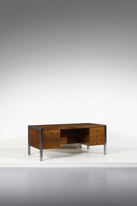 SOTTSASS ETTORE (1917 - 2007) - Scrivania mod. Tecnika per Design Center - Poltronova, Firenze