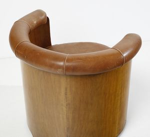 CACCIA DOMINIONI LUIGI (1913 - 2016) : Poltroncina mod. Midinette per Azucena, Milano  - Asta DESIGN E ARTI DECORATIVE DEL NOVECENTO - Associazione Nazionale - Case d'Asta italiane