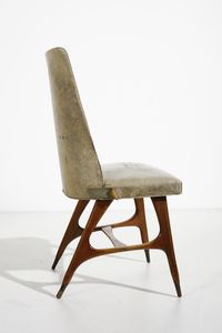 BEGA MELCHIORRE (1898 - 1976) : Sei sedie  - Asta DESIGN E ARTI DECORATIVE DEL NOVECENTO - Associazione Nazionale - Case d'Asta italiane