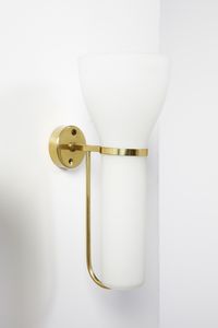 MANIFATTURA ITALIANA : Coppia di lampade da parete  - Asta DESIGN E ARTI DECORATIVE DEL NOVECENTO - Associazione Nazionale - Case d'Asta italiane