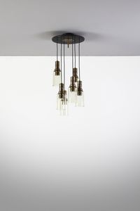 STILNOVO - Lampada a sospensione a sei luci, Milano