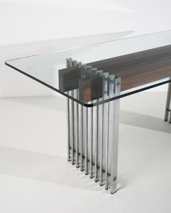 MANIFATTURA ITALIANA : Tavolo  - Asta DESIGN E ARTI DECORATIVE DEL NOVECENTO - Associazione Nazionale - Case d'Asta italiane