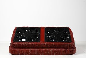 DE PAS , D'URBINO e LOMAZZI : Divano per Dall'Oca, Italia  - Asta DESIGN E ARTI DECORATIVE DEL NOVECENTO - Associazione Nazionale - Case d'Asta italiane