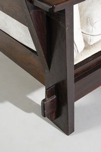 MANIFATTURA BRASILIANA : Coppia di poltrone  - Asta DESIGN E ARTI DECORATIVE DEL NOVECENTO - Associazione Nazionale - Case d'Asta italiane