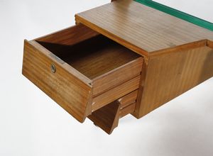 ROMANO AUGUSTO : attribuito. Scrivania da centro  - Asta DESIGN E ARTI DECORATIVE DEL NOVECENTO - Associazione Nazionale - Case d'Asta italiane