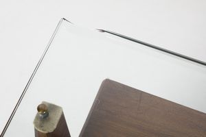 ROMANO AUGUSTO : attribuito. Scrivania da centro  - Asta DESIGN E ARTI DECORATIVE DEL NOVECENTO - Associazione Nazionale - Case d'Asta italiane